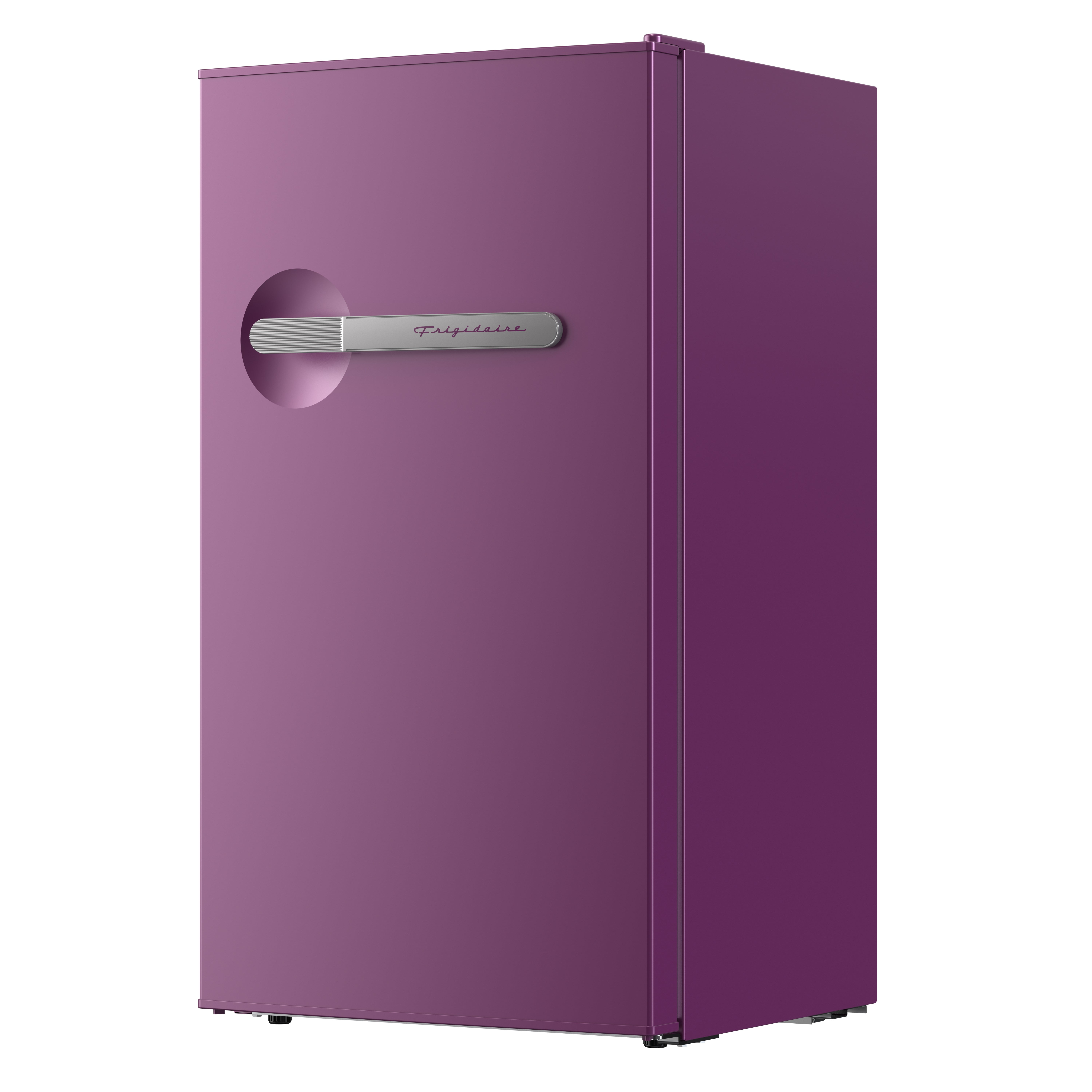 Frigidaire 3.2 Cu. ft. Retro Compact Refrigerator, Mini Fridge with Chiller Compartment, Plum