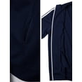 thumbnail image 5 of H2H Mens Casual Slim Fit Lightweight Line Training Full Zip-up Jacket NAVY US 3XL/Asia 4XL (CMOJA0103), 5 of 6