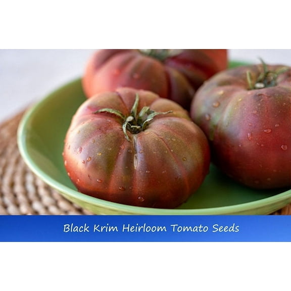 Vegetable Seeds-Black Krim Heirloom Tomato -20 SEEDS- Beautiful Rich Color-Serendipity Seeds