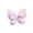 A002- Pink, variant on 12Pcs Handmade DIY Jewelry Accessories Hair Clips, Double - Layered Glitter Butterfly Headwear Decorative Materials - for Hair Decoration, Gift Wrapping, Craft Making, Party Supplies, Daily Wear