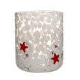 thumbnail image 1 of Vasos de vidrio sin tallo con temática navideña, diseño de textura única, decoración para fiesta de Acción de Gracias y Navidad., 1 of 8
