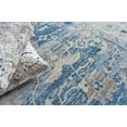 thumbnail image 4 of Vintage Looms Blue/Beige Polyester powerloom Area Rug, 4 of 6