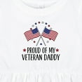 thumbnail image 4 of Inktastic Military Veteran Daddy Proud Son Daughter Girls Baby Dress, 4 of 5