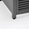 thumbnail image 6 of LeisureMod Walbrooke Aluminum Grey Patio Square Tank Holder, 6 of 9
