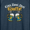 thumbnail image 3 of Instant Message - Eins Zwei Drei Gsuffa Oktoberfest - Women's Lightweight French Terry Long Sleeve Shirt, 3 of 6