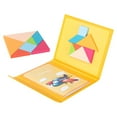 thumbnail image 1 of Magnetic Geometric Shape Tangram Puzzles Building Blocks Early Educational Toy, 1 of 7