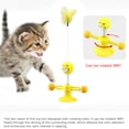 thumbnail image 3 of Divertido juguete de palo para gatos, juguete giratorio con forma de hombre de resorte para gatos, juguete para gatitos, suministros para gatos, 3 of 5