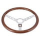 thumbnail image 1 of Volante de Dirección, Volante de Madera Bowtie Horn Anticorrosión y ÓXido Brillante y Elegante para la Mayoría de los modelos de Automóviles, 1 of 7