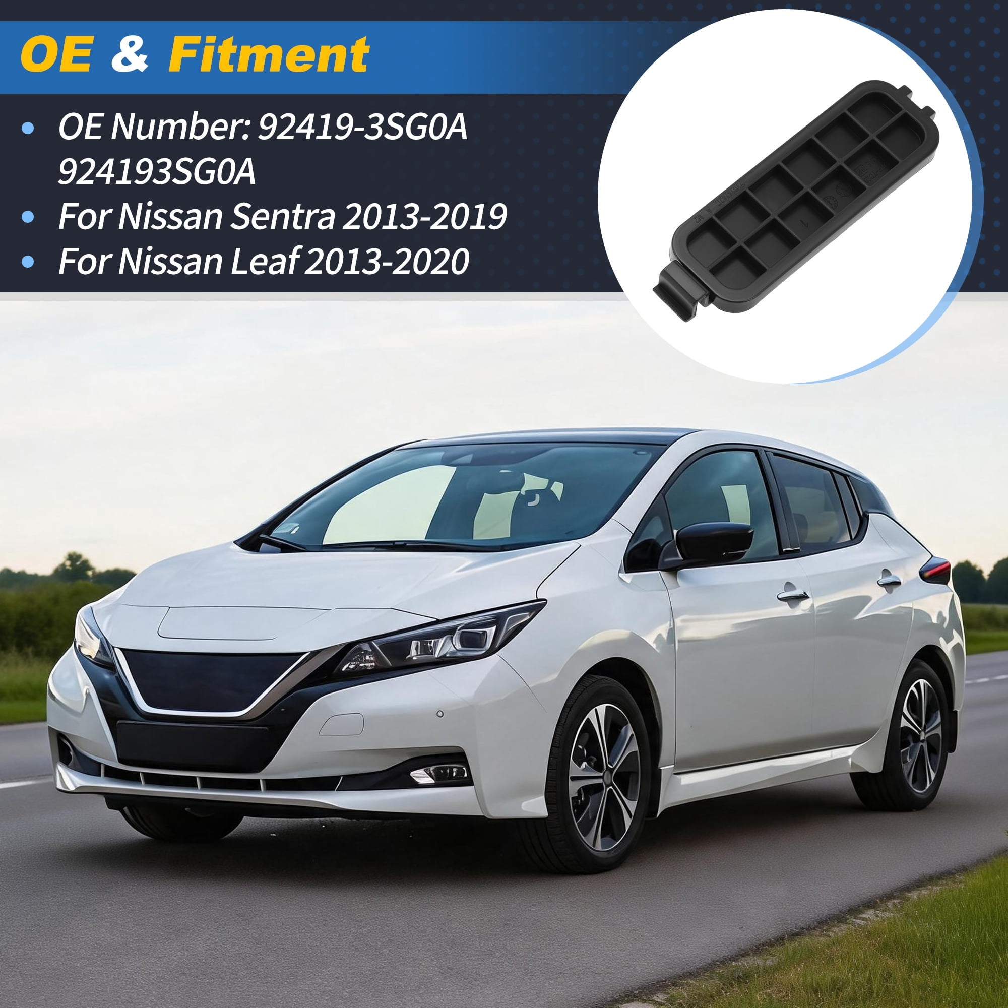 Unique Bargains Cabin Air Filter Cover for Nissan