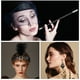 thumbnail image 2 of 1 set Flapper Diadema Collar Pearlace Guantes largos Medias de seda 1920 Flapper Women Accesorios de disfraces, 2 of 5