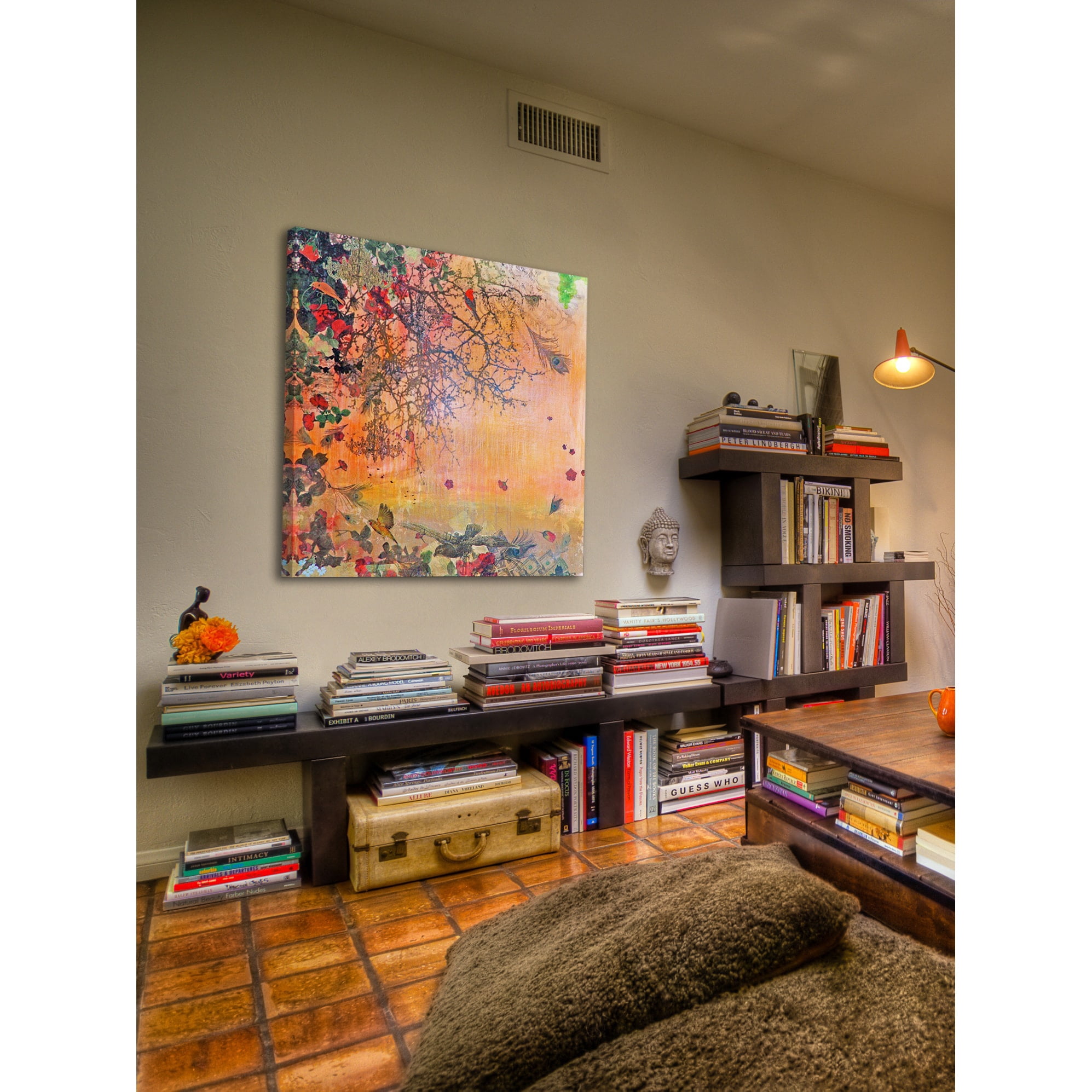 Punica Granutum Painting Print on Wrapped Canvas
