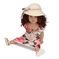 thumbnail image 3 of Muñeca de niña, muñeca de bebé Reborn de 19 pulgadas, regalo de niña, juguete infantil diseñado con precisión, 3 of 8