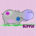 thumbnail image 3 of CafePress - Hippo Flowers Copy - Women's Nightshirt, 3 of 4