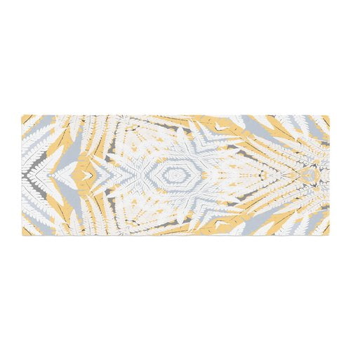 East Urban Home Alison Coxon Planthouse Saffron Bed Runner by