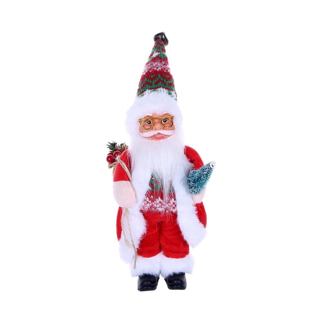 Muñeco de Estatuilla de Papá Noel Gloria Adorno Coleccionable Creativo Decorativo Artesanal