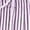 Purple, variant on Nymphenshire Womens Bermuda Shorts Striped Elastic Waist Linen Shorts Knee Length Loose Fit Casual Summer Beach Shorts with Pockets Purple