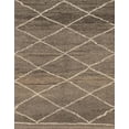 thumbnail image 1 of Ahgly Company Machine Washable Indoor Rectangle Abstract Camel Brown Area Rugs, 2' x 3', 1 of 7