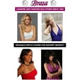 thumbnail image 2 of Braza Bra Petal Tops Reusable Nipple Covers, 2 Pairs, Beige, One Size, 2 of 4