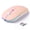 Pink, variant on Wireless Mouse, Silent Bluetooth Mouse 5.2 & 2.4G Dual Mode, USB Receiver, 1600 DPI USB C Charging Slim Portable Computer Mouse for PC/Mac/Laptop
