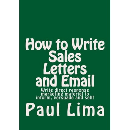 How to Write Sales Letters and Email - eBook