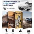 thumbnail image 4 of SD Card Reader for iPhone iPad, 3in1 USB C OTG Adapter Memory Card Reader Camera Card Reader for SD/Micro SD/SDHC/SDXC, 3in1 for iPhone, 4 of 5