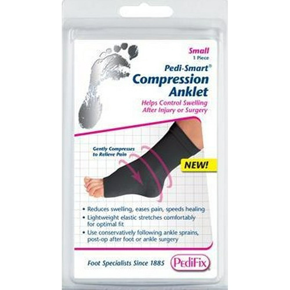 PEDIFIX PediSmart Compression Foot Anklet Pain Swelling Relief Sock