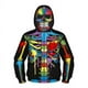 thumbnail image 3 of Sudadera con capucha de superhéroe Spiderman de Los Vengadores para niños, sudadera con cremallera 3D de Miles Morales, chaqueta de Iron Man, disfraz de Cosplay de Anime para niños y niñas, 3 of 5