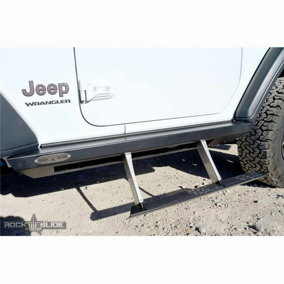 Rock Slide Engineering BD-SS-301-JL2D 2024 Jeep JL Side Step Sliders 2 Door Models - Driver Side