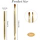 thumbnail image 2 of Paquete de 2 brochas retráctiles para maquillaje de labios, cepillo de labios de doble punta para brillo de labios, aplicador de pincel de lápiz labial, 2 of 5