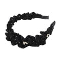thumbnail image 4 of Unique Bargains 1 Pc Hairband Butterfly Rhinestone Hair Accessories for Women Black, 4 of 5