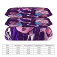 thumbnail image 4 of Wednesday Addams Housse de Couette, Ensemble de Literie 3 Pcs Impression Double Face Housse de Couette Décorative, 4 of 5