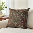 thumbnail image 2 of Better Homes & Gardens 20"x20" Brown Embroidery Decorative Throw Pillow, 2 of 4