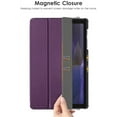thumbnail image 6 of DTTO Case for Samsung Galaxy Tab A8 10.5 inch 2022, Premium PU Leather Tri-Fold Stand Cover with Hard Shell for Galaxy Tab A8 [Auto Wake/Sleep, Ultra Lightweight & Multiple Viewing Angles]- Purple, 6 of 7