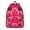 Pug and Heart, variant on Border Collie Gray Pattern Backpack for School, Cute School Bag with Adjustable Shoulder Straps and Padded Back, 15.7"x11.8"x5.5"