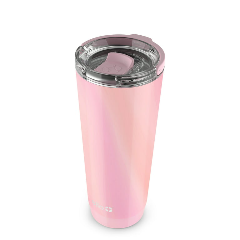 Ello 12oz Stainless Steel Colby Pop! Water Bottle Pink - Yahoo