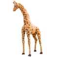 thumbnail image 1 of Simulation Giraffe Animal Plush Stuffed Doll Kids Toy Home Decor Photo Props, 1 of 7