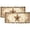 Style-1, variant on Brown Western Texas Kitchen Valance Rustic Star Plaid Country Farm Rod Pocket Decoration Window Valance Curtains 54x18inch(2Pcs)
