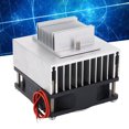 thumbnail image 1 of Máquina De Enfriamiento De Semiconductores, DC12V 45W Fácil De Instalar aleación De Aluminio Refrigeración De Semiconductores Estilo GL Para TEC1 12706 12705 12703 12715, 1 of 7