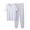 White a3, variant on jobturf Plus Size Pajamas for Men Set Loose Fit Plain Lounge Sets Long Sleeve Shirt and Jogger Pants Summer Sleepwear 2 Piece Outfits L-5XL