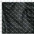 thumbnail image 4 of Soimoi Black Poly Georgette Fabric Moon & Stars Galaxy Print Fabric by Yard 42 Inch Wide, 4 of 6