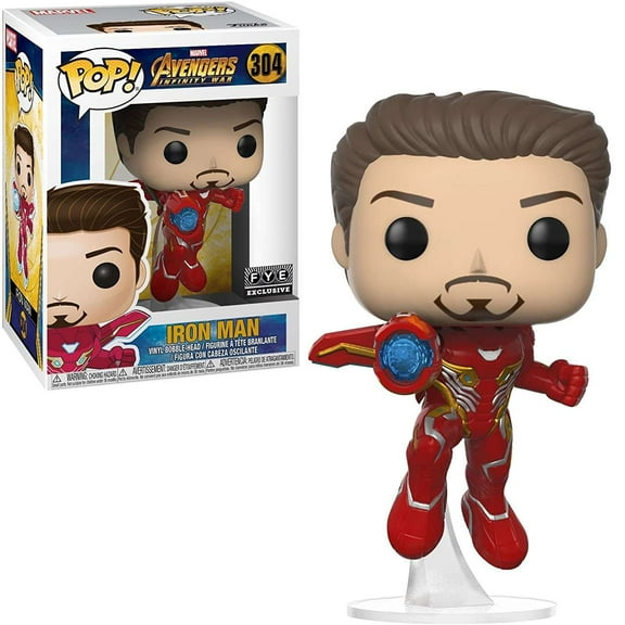304 Iron Man (Unmasked) - Marvel Avengers Infinity War Funko POP