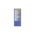 thumbnail image 2 of Scholastic Teaching Solutions Daily Schedule Pocket Chart, 17 pieces, 2 of 2