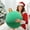 Green, variant on ZZkhGo 24 Inch Inflatable Velvet Flocked Outdoor Christmas Ornament Ball Heavy Duty PVC 3-Color Set Yard Holiday Blow Up Inflatable Decorative Sphere