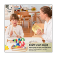 thumbnail image 3 of Crash Cymbal, Pack Of 2 Brass Hand Pool Percussion Instrument Toy for Children Adults, 3 of 6