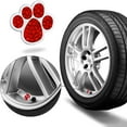 thumbnail image 3 of Valve Cap, Stylish Crystal Paw Tire Dust Cap, Auto Parts Scarlet, 3 of 7