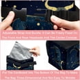 thumbnail image 4 of Taurus Constellation Foldable Car Trash Bin with Lid, Leak-Proof, Hanging Storage Bag - Trash Can for Car, Car Garbage Can, 4 of 6