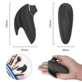 thumbnail image 4 of XBONP Sucking Vibrator Sex Toy for Women, Shark Shape, Black, 4 of 6