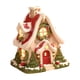 thumbnail image 3 of Estatua de casa de nieve navideña, quemador de , escultura decorativa para decoración del hogar, adorno navideño para escritorio, estantería,, 3 of 8
