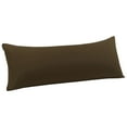 thumbnail image 1 of Unique Bargains Silky-Soft Pillowcase Microfiber Body Pillow Case Cover with Envelope Closure, 1 of 9