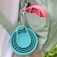 thumbnail image 4 of Opolski Bouteille d'Eau Pliable 500ML Qualité Alimentaire Sans BPA Résistante aux Fuites Portable Voyage Randonnée Sports Bouilloire, 4 of 8